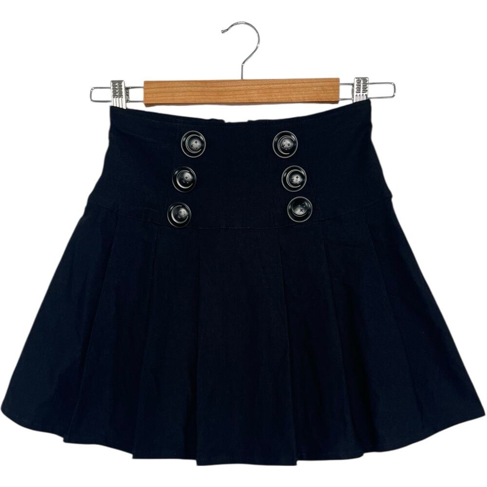 Killstar Skirt Womens Extra Small Black Mini Goth Alternative Dark Academia Punk